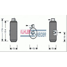 8908401 KUHLER SCHNEIDER Осушитель, кондиционер