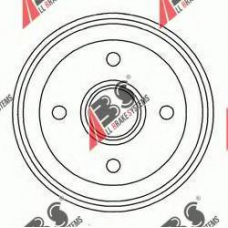 2392-S ABS Тормозной барабан