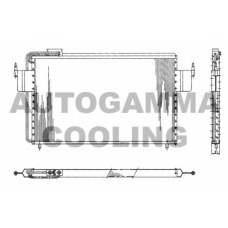 101843 AUTOGAMMA Конденсатор, кондиционер