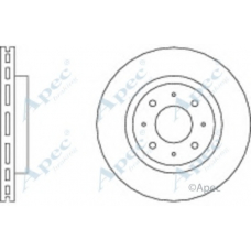 DSK625 APEC Тормозной диск
