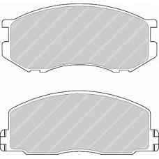 FDB306 FERODO Комплект тормозных колодок, дисковый тормоз