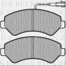 BBP2394 BORG & BECK Комплект тормозных колодок, дисковый тормоз