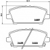 P 28 037 BREMBO Комплект тормозных колодок, дисковый тормоз