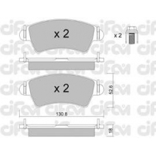 822-313-0 CIFAM Комплект тормозных колодок, дисковый тормоз