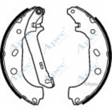 SHU658 APEC Тормозные колодки