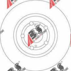 17510 ABS Тормозной диск