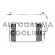 102708 AUTOGAMMA Конденсатор, кондиционер