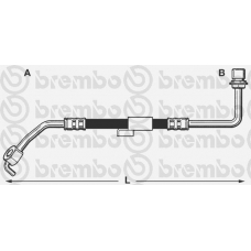 T 24 011 BREMBO Тормозной шланг