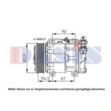 851068N AKS DASIS Компрессор, кондиционер