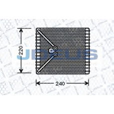 912M02 JDEUS Испаритель, кондиционер