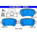 13.0460-2868.2 ATE Комплект тормозных колодок, дисковый тормоз