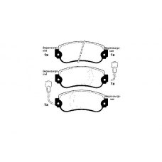20871 180  0 5 TEXTAR Колодки тормозные