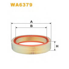 WA6379 WIX Воздушный фильтр