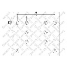 85-01013-SX STELLOX Комплект тормозных башмаков, барабанные тормоза