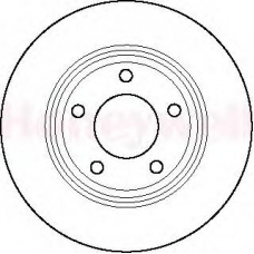 561246B BENDIX Тормозной диск