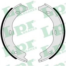 01117 LPR Комплект тормозных колодок, стояночная тормозная с