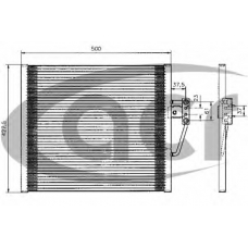 300253 ACR Конденсатор, кондиционер