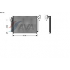 BW5281 AVA Конденсатор, кондиционер