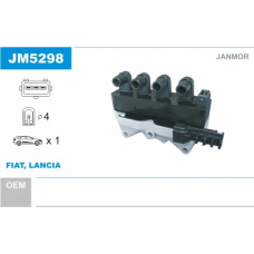 JM5298 JANMOR Катушка зажигания