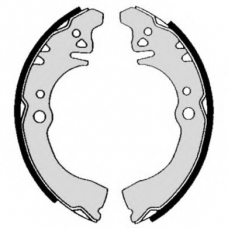 S 16 506 BREMBO Комплект тормозных колодок