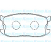 BP-3506 KAVO PARTS Комплект тормозных колодок, дисковый тормоз