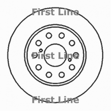 FBD1195 FIRST LINE Тормозной диск