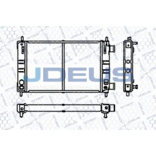 RA0200370 JDEUS Радиатор, охлаждение двигателя