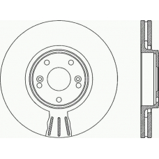 BDA1999.20 OPEN PARTS Тормозной диск