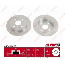 C46001ABE ABE Тормозной диск