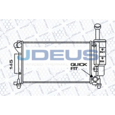 011M69 JDEUS Радиатор, охлаждение двигателя