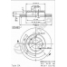 09.5449.14 BREMBO Тормозной диск