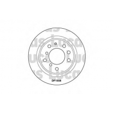 DF1558 TRW Тормозной диск