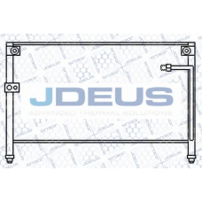 716M04 JDEUS Конденсатор, кондиционер