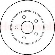 562193B BENDIX Тормозной диск
