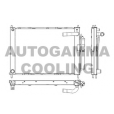 105901 AUTOGAMMA Радиатор, охлаждение двигателя