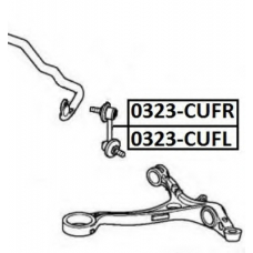 0323-CUFL ASVA Тяга / стойка, стабилизатор