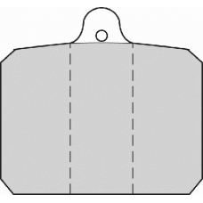 FD6331A NECTO Комплект тормозных колодок, дисковый тормоз