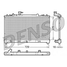 DRM44023 DENSO Радиатор, охлаждение двигателя