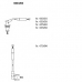 600/203 BREMI Комплект проводов зажигания