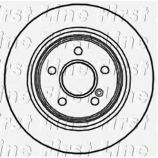FBD1788 FIRST LINE Тормозной диск