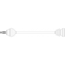 WW3081 General Ricambi Приводной вал