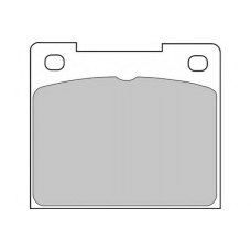 WBP20088A WAGNER LOCKHEED Комплект тормозных колодок, дисковый тормоз