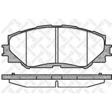 001 089L-SX STELLOX Комплект тормозных колодок, дисковый тормоз