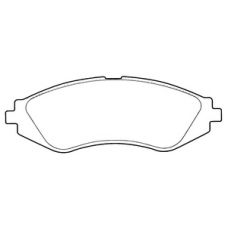 PL-0779 JNBK Колодки тормозные