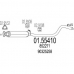 01.55410 MTS Средний глушитель выхлопных газов