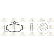 8141.00 ROADHOUSE Комплект тормозов, дисковый тормозной механизм