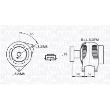 063377414010 MAGNETI MARELLI Генератор