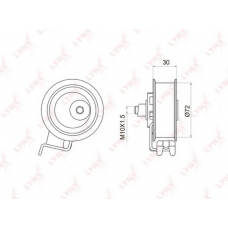 PB1008 LYNX Ролик натяжной