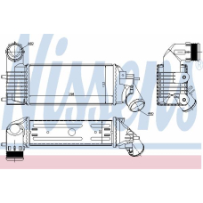 96765 NISSENS Интеркулер