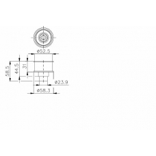 TKR 9909 TIMKEN Паразитный / ведущий ролик, зубчатый ремень